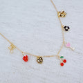Cherry Berry Charm Necklace – Cute & Whimsical-0