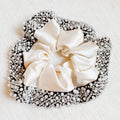 Pearls And Beads Satin Hair Scrunch-2