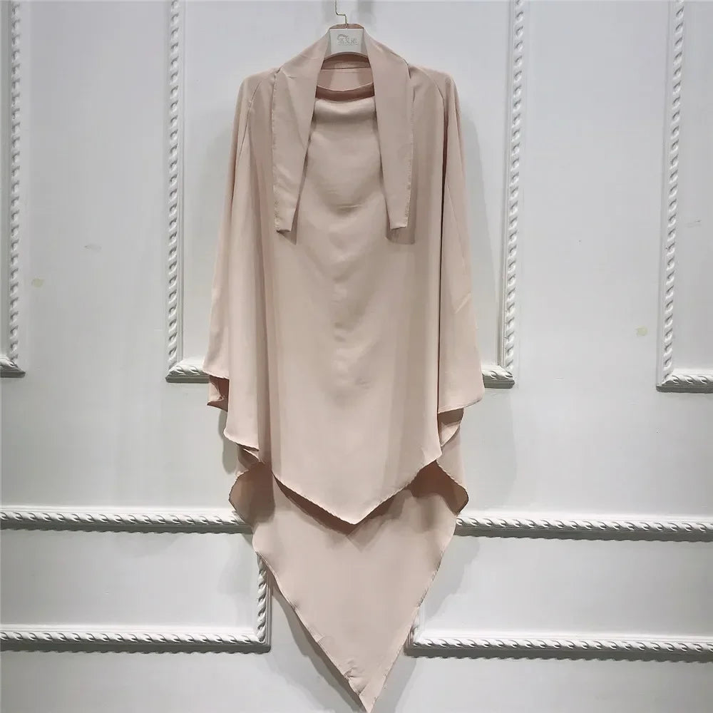 Eid Turkey Muslim Women Hijab Prayer Garment Robe Abaya Full Cover Ramadan Long Khimar Gown Abayas Arab Clothes Niqab Hijabs