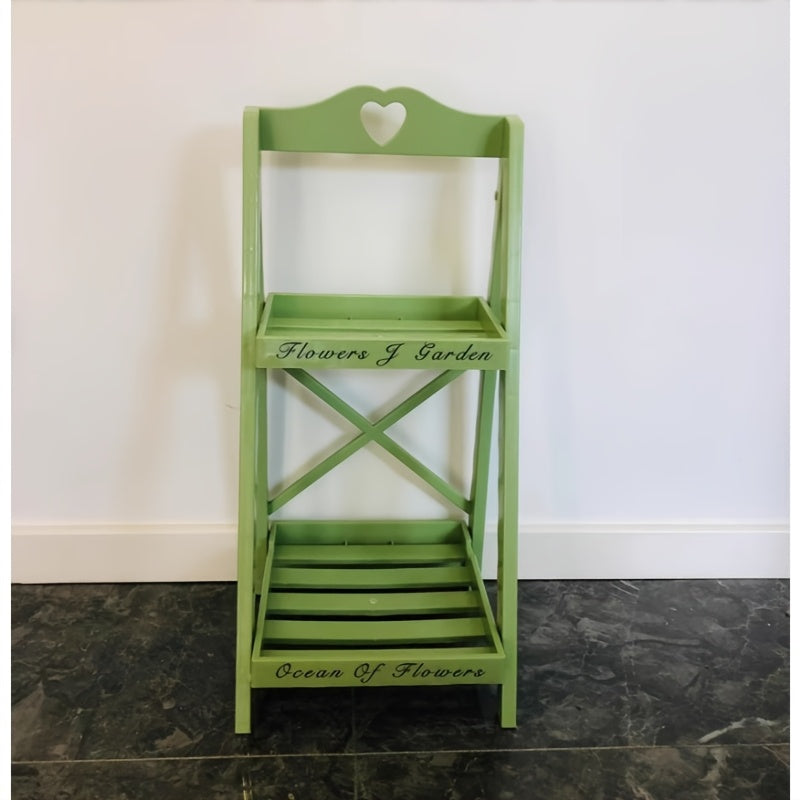 NNETM Multi-Tier Freestanding Plant Display Shelf-4